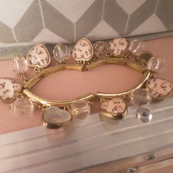 Vintage Betsey Johnson Charm Bracelet - Picture 2 of 6